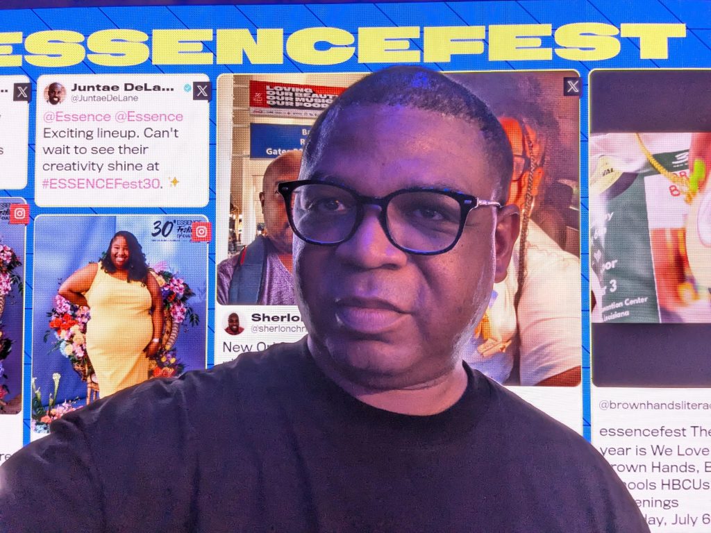 Profile picture of Emery Morrison, Fr8qu8ncy founder and president at Essence Festival.