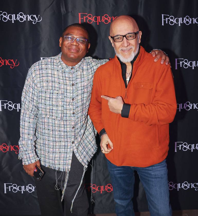 Emery Morrison with Steve Pina